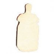 Support bois biberon en bois à peindre 80 mm x 35mm